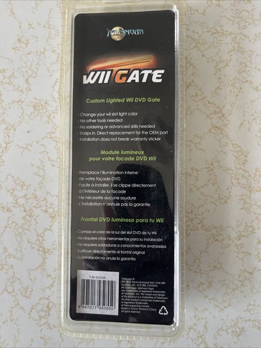 NEU Talismoon Wii Gate maßgeschneiderter DVD-Slot hellgrünes Licht für Nintendo Wii - Bild 3 von 4