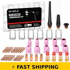 RX WELD 79PCS TIG Welding Torch Kit For WP-17/18/26