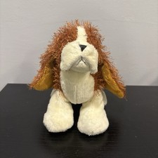 Ganz Webkinz Basset Hound HM013 Factory Error Missing  W  Embroidery Plush Rare