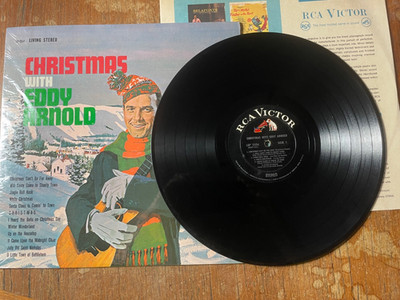 Christmas With Eddy Arnold Vinyl Record 1962 LSP 2554 w/Shrink VG+