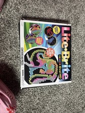 Lite Brite Vintage All Pieces There Good Condition Tested Works