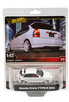 Hot Wheels Premium 1:43 Scale '99 Honda Civic Type R EK9 Diecast
