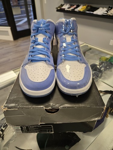 Size 12 - Air Jordan 1 Retro Alpha UNC University Blue 2007 316269-142 EXCELLENT - Picture 2 of 11