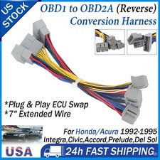 Obd1 To Obd2a Ecu Conversion Harness For Honda Civic Integra Jdm Ecu Engine Swap Obd1 To Obd2a Ecu Conversion Harness For Honda Civic Integra Jdm Ecu Engine Swap
