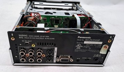 Panasonic AG-DV2500 DV MiniDV Digital Video Cassette Recorder | eBay