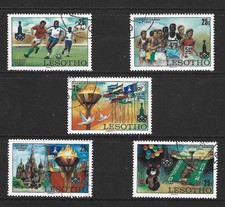 Lesotho .. Collection of Used postage stamps ... 16522