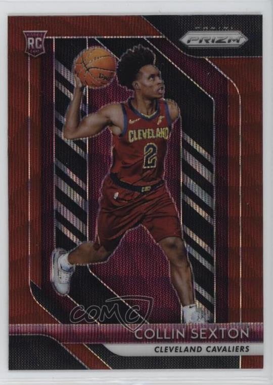 2018-19 Panini Prizm Ruby Wave Prizm Collin Sexton #170 1g3