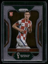 Luka Sucic Rookie 2022 Panini Prizm FIFA World Cup Croatia #62
