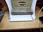 Vintage Godinger Victorian Style Silver Plated Jewelry Box Gray Interior Mirror  — photo 3