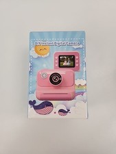 Kids Camera 1080P HD Instant Print, Birthday Gift for 3-12 Year Olds