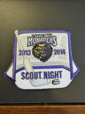 2013 2014 Manchester Monarchs Hockey Team Scout Night Patch