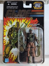 2007 Roadblock Hasbro GI Joe 25th Anniversary Action Figure Foil Card NIP.