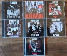KMFDM singles CD lot industrial electronic NIN Pig Skinny Puppy Ministry rob Zom