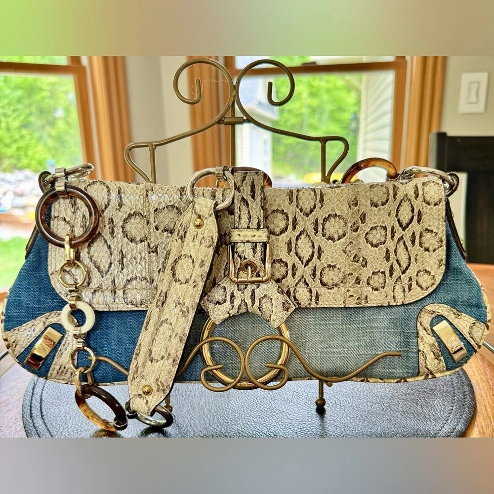 Dolce&Gabbana Women's Denim Exterior Shoulder Bags Bags & Handbags