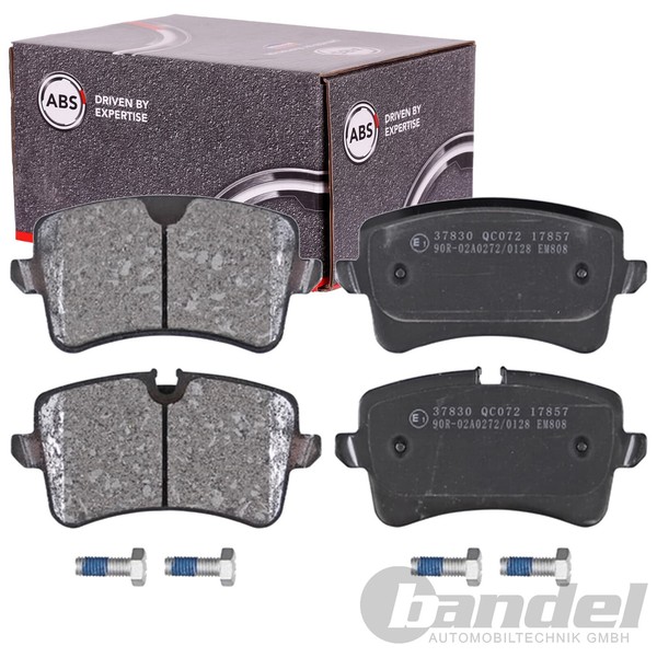 ABS BremsbelÄGe Hinten Passend FüR Audi A4 A5 A6 A7 A8 Porsche Macan | 37830-image