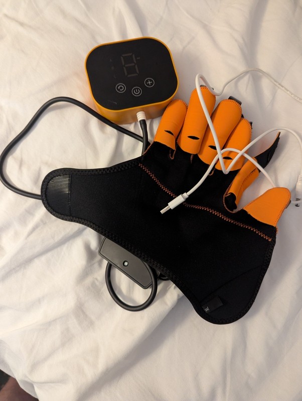 Robotic Hand Rehabilitation Glove in Size XL, perfect for finger training,...