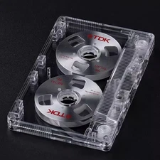 TDK METAL 46 Reel to Reel Silver Cassette Tape Self-made High Quality Design