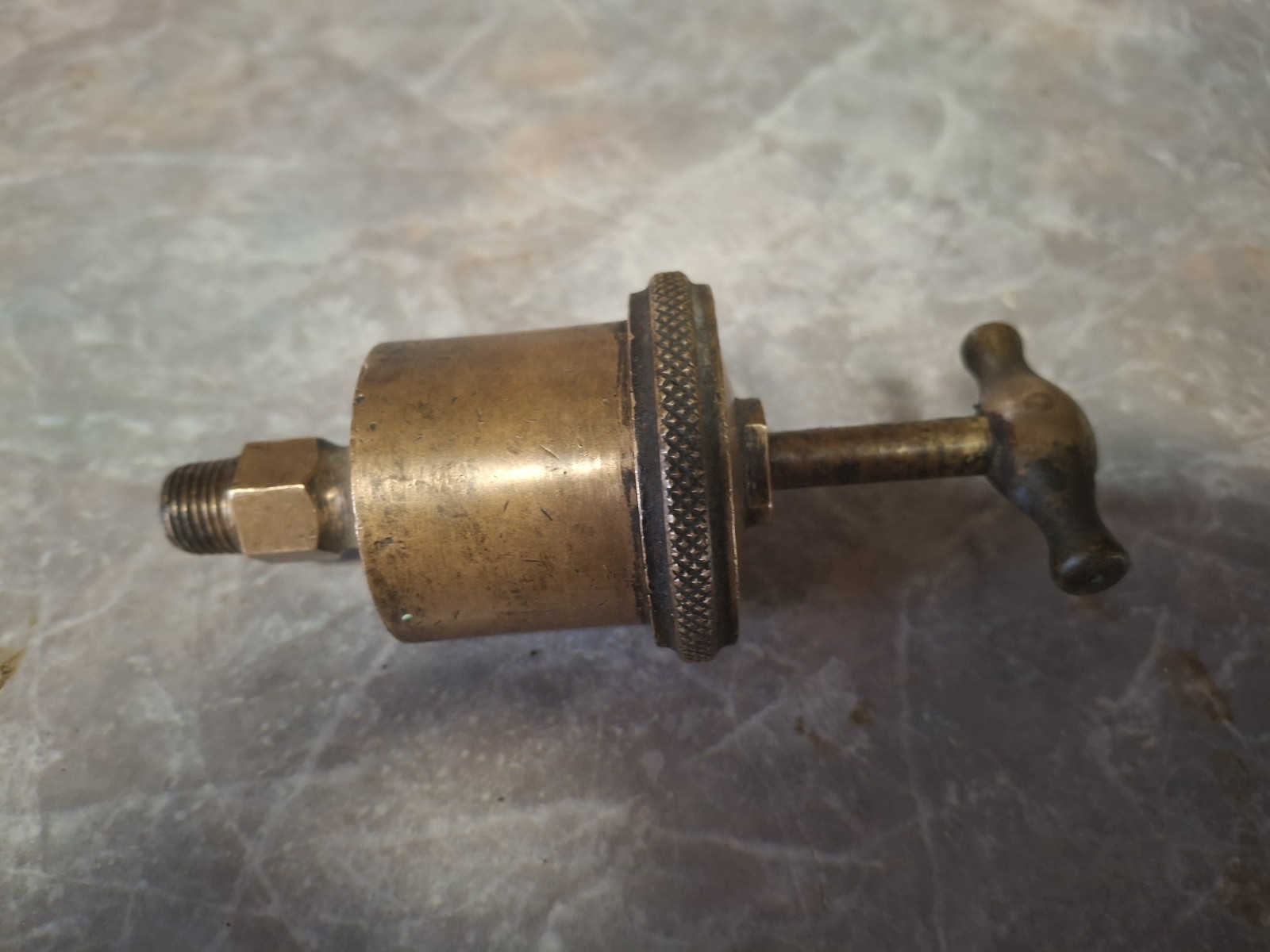 Lunkenheimer Marine No. 1 Brass Grease Cup Lubricator Steam Hit & Miss Engine
