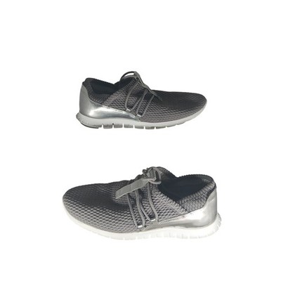 Cole Haan Zerogrand Grey Silver Mesh Sneakers Women's Size 8B Athletic Shoes