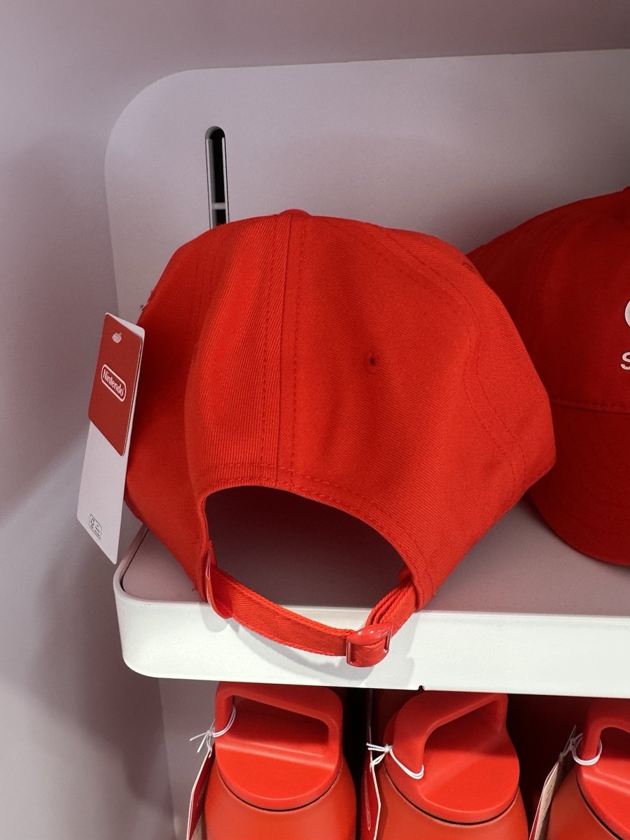 NINTENDO SAN FRANCISCO LOGO CAP GRAND OPENING STORE GREY AND RED