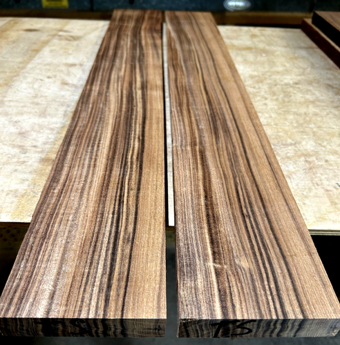 2 BEAUTIFUL PIECES KILN DRIED ROSEWOOD 30" X 4" X 15/16" WOOD LUMBER TS
