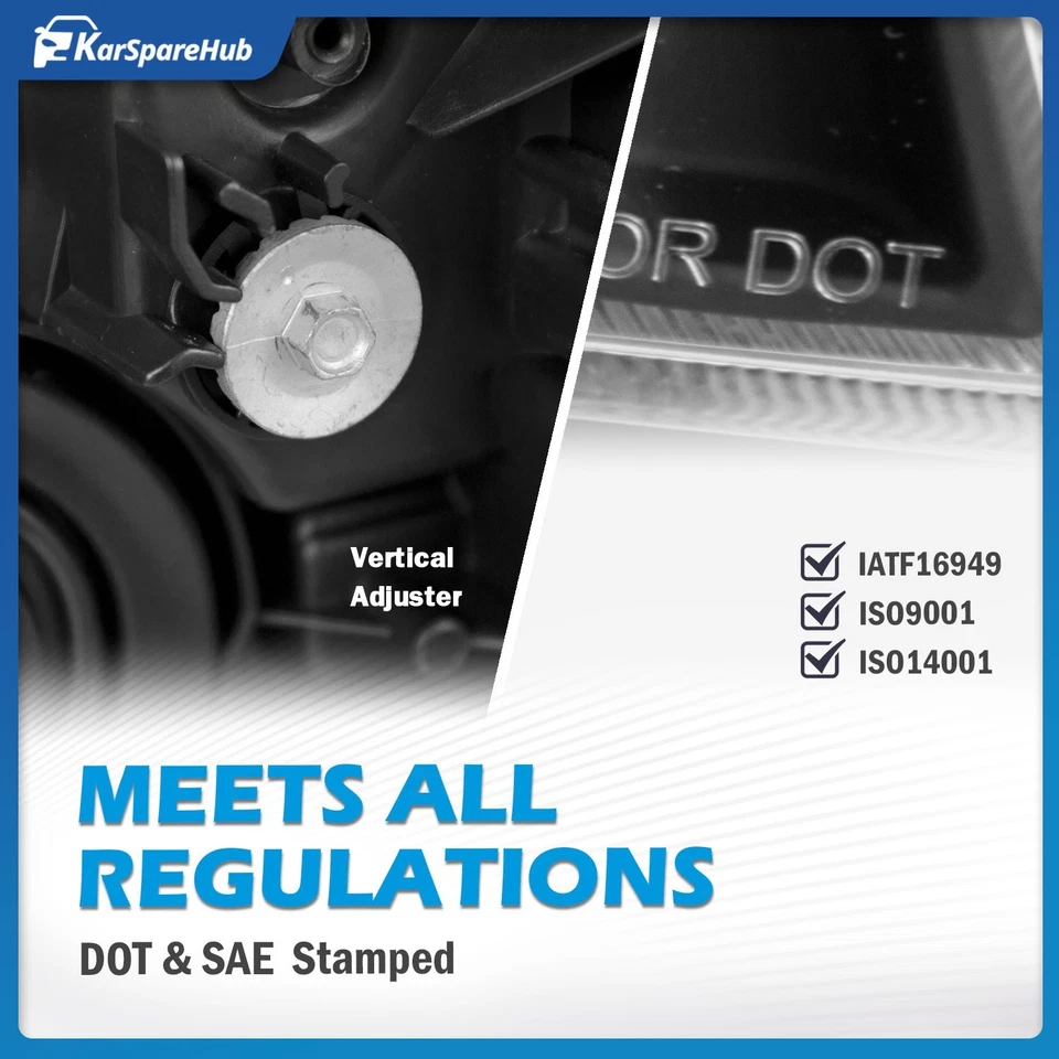 Pair Headlights For 2005-2007 Pathfinder 2005-2008 Nissan Frontier w/Bulbs Foto 3 de 4