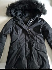 Air Force Parka Neuwertig Echt Fell, Dunkelbl...