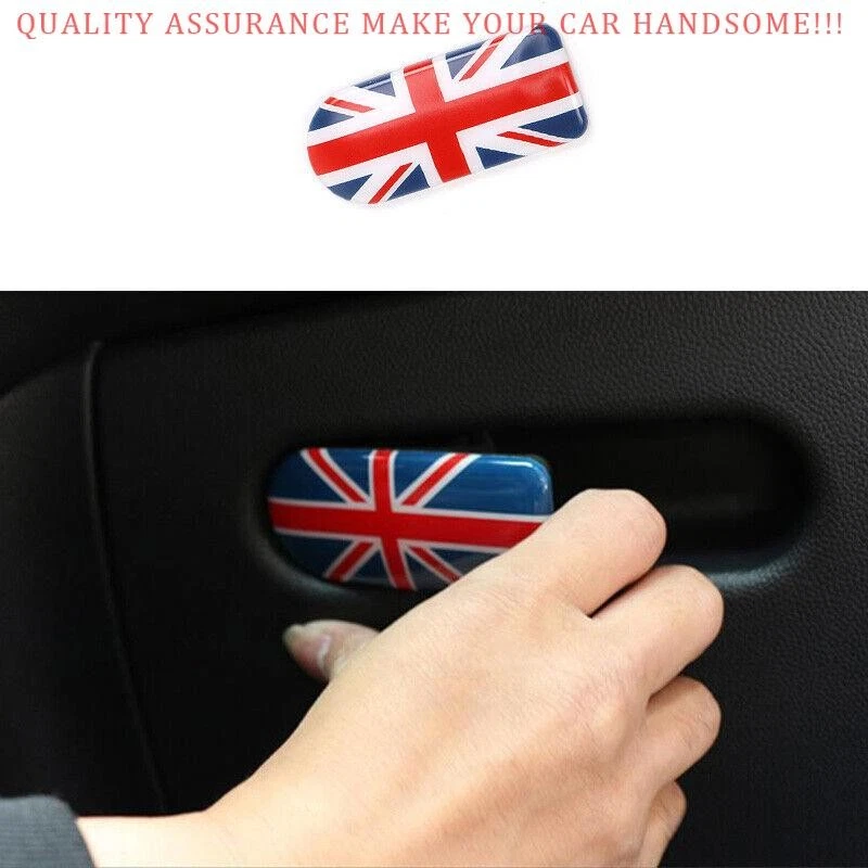 For BMW Mini Countryman F60 Union Jack Co-Pilot Storage Box Handle Cover Trim