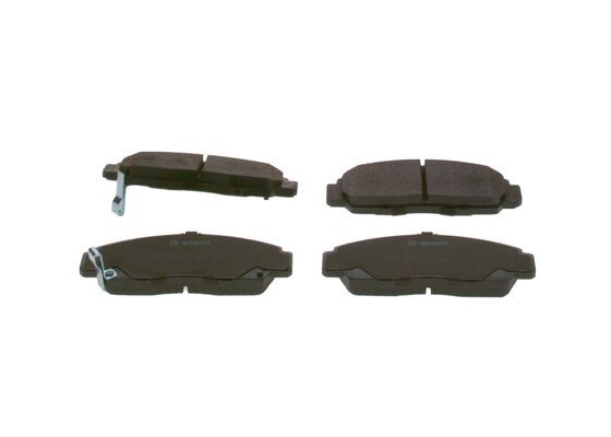 Plaquettes de frein d'origine BOSCH 0 986 424 722 en alliage céramique premium pour Honda