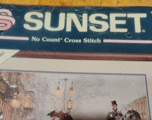 Sunset No Count Cross Stitch Kit 8541 Previously Open A GRACIOUS ERA Alan Maley - Picture 3 of 4
