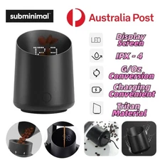 Subminimal Coffee Scale Cafe Dosing Cup Digital Rechargeable Weighing Tools IPX4