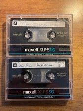 2 MAXELL XL II-S 90 HIGH BIAS CASSETTE TAPE VINTAGE TESTED LATE NITE BARGAIN 