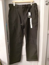 NUEVO CON ETIQUETAS 511 Pantalones Stryke Hombres Negros Talla 38 X 32 Bolsillos Carga Nylon Nuevos Con Etiquetas