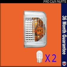 Wing Mirror Side Indicator Light Lens / LEFT 71748252 fits CITROEN RELAY
