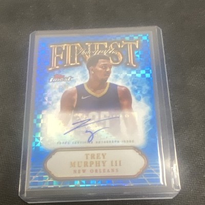 Topps 2024-25 Finest Trey Murphy III Pelicans Finest Autographs Auto FA-TM 25/99