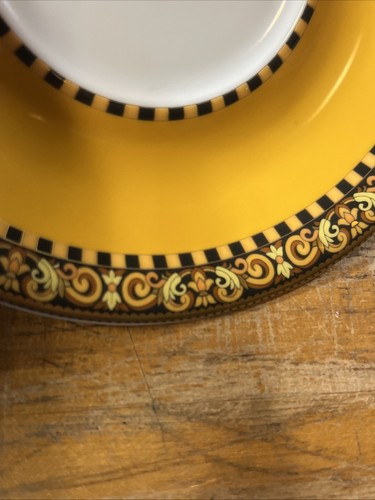 VERSACE Barocco Tea cup saucer Plate Only Discontinued Rare - Picture 7 of 9