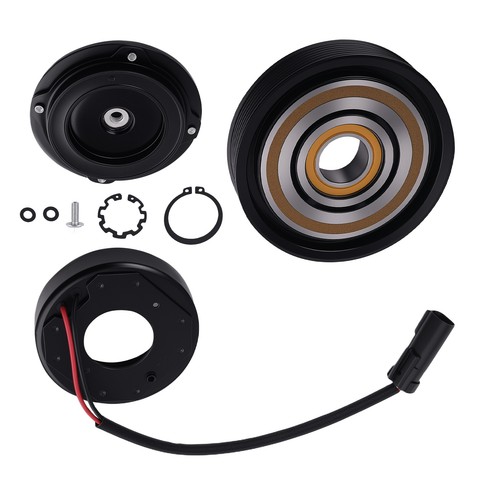 AC Compressor Clutch Kit Pulley Coil Plate for Dodge Ram Series 5.7L 2003-2008 - Picture 1 of 18