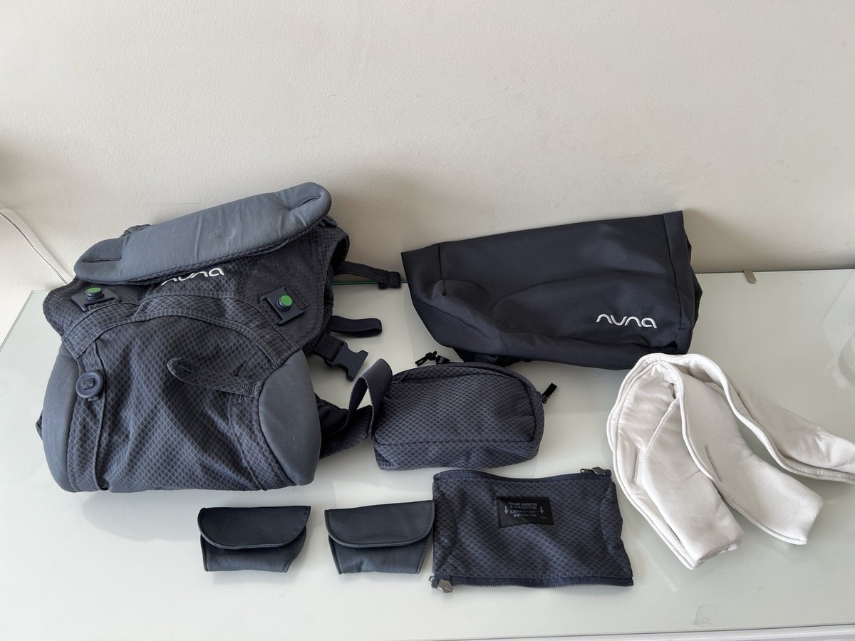 NUNA CUDL CLIK CARRIER Denim Newborn- years old, 8-35 pounds has