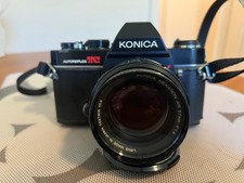 KONICA Autoreflex TC with Hexanon AR 57mm F 1.4 lens, Vintage 35m Film Camera