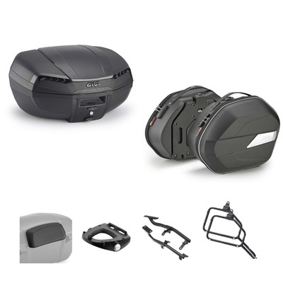 Kit GIVI Panniers E46NB Bags WL900B for Suzuki 650 DL V Strom 2017-2024