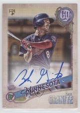 2018 Topps Gypsy Queen Auto Gum Back 5/25 Zack Granite #GQA-ZG Auto 0g03