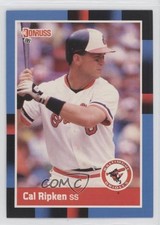 1988 Donruss Cal Ripken Jr (Solid Blue Upper Left Corner) #171 HOF g2x