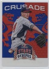 2015 Panini Stars and Stripes Crusade Red & Blue 20/49 Kale Breaux #56 2f9