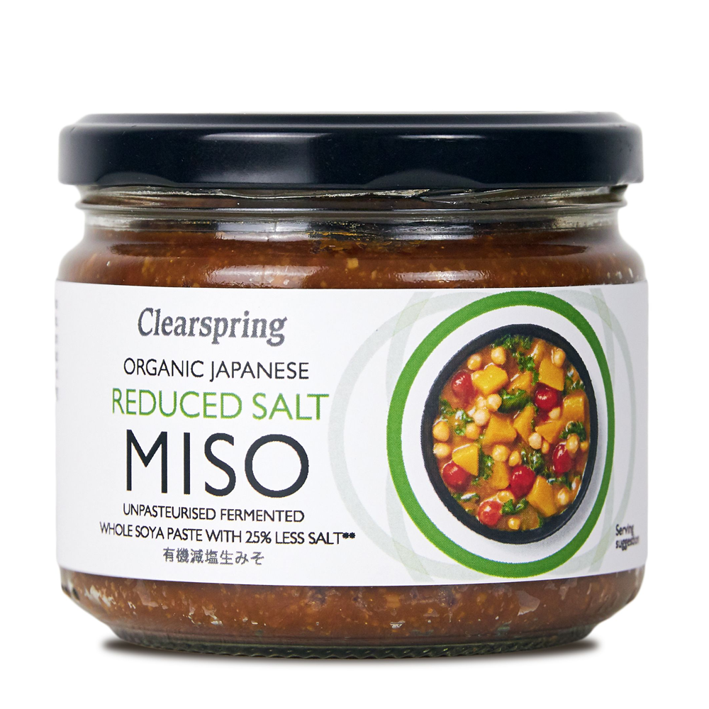 Clearspring Brown Organic Japanese Miso Reduced Salt 270G - Image 5