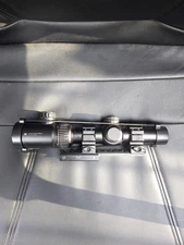 VORTEX CROSSFIRE II 1-4X 24 LIT RETICLE, RISER, RINGS AND MOUNT