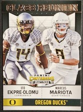 2015 Panini Contenders Class Reunion #24 Ifo Ekpre-Olomu Marcus Mariota RC Ducks