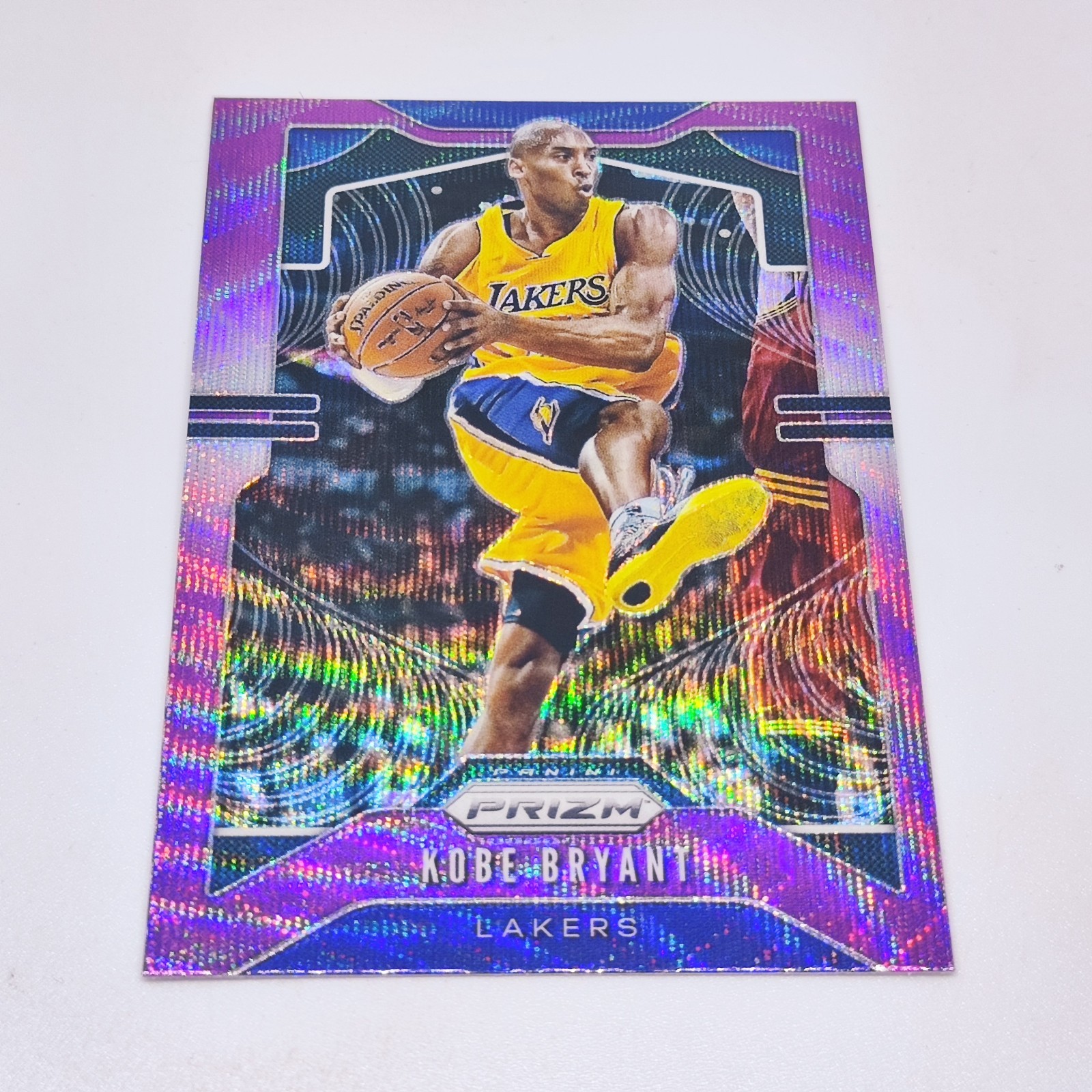 2019-20 Panini Prizm Purple Wave Prizms KOBE BRYANT!!