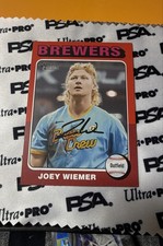 2024 Topps Heritage - Short Print Joey Wiemer #56 Red Border 
