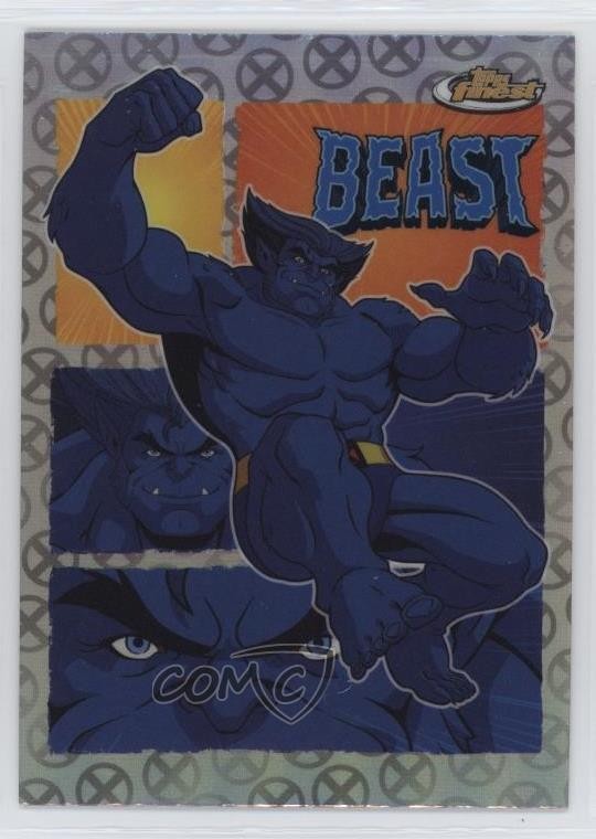 2025 Topps Finest X-Men '97 Remember It The Beast #RI-6