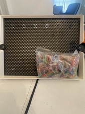 LITE-BRITE VTG 1986 Milton Bradley BOARD UNIT PEGS Works
